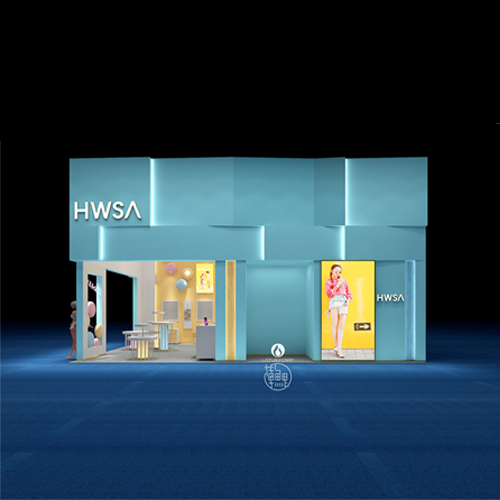 深圳展會設(shè)計搭建:飾典展廳設(shè)計